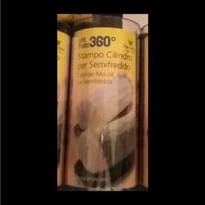 Semi Freddo 360 Cylinder Mould Log martellato